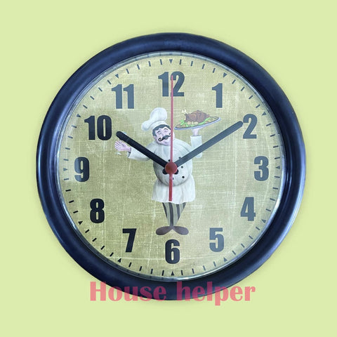 Relógio Redondo para Parede COZINHA  24x3x24cm