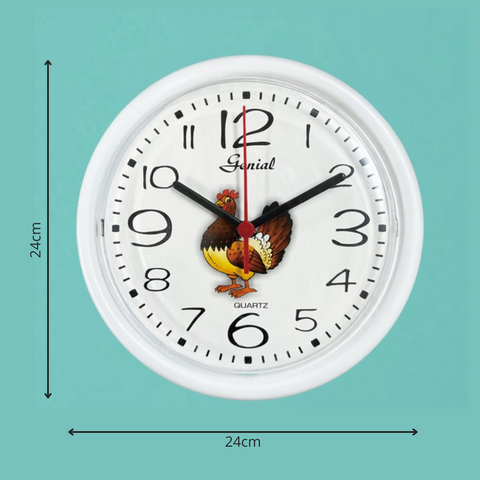 Relógio Redondo para Parede COZINHA  24x3x24cm